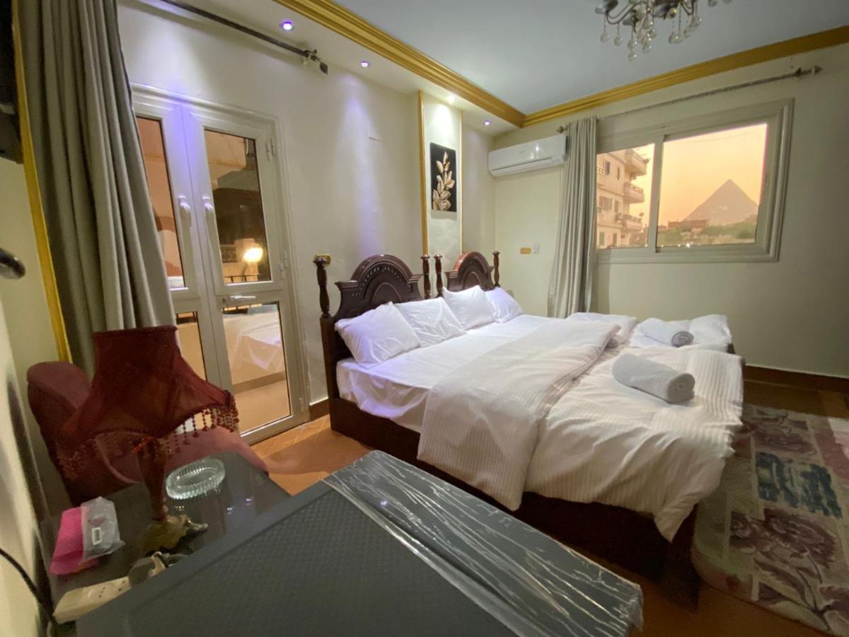 Hotel Asma Pyramids View Kafret el-Gabal Exteriér fotografie