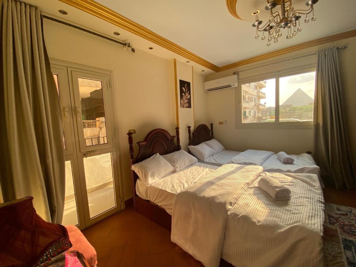 Hotel Asma Pyramids View Kafret el-Gabal Exteriér fotografie