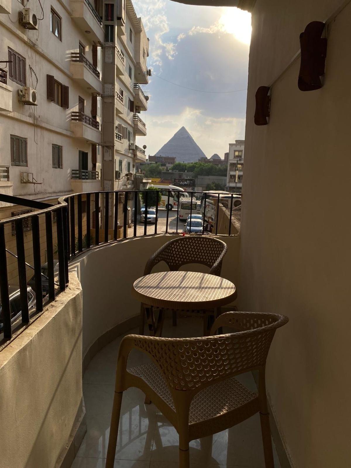 Hotel Asma Pyramids View Kafret el-Gabal Exteriér fotografie